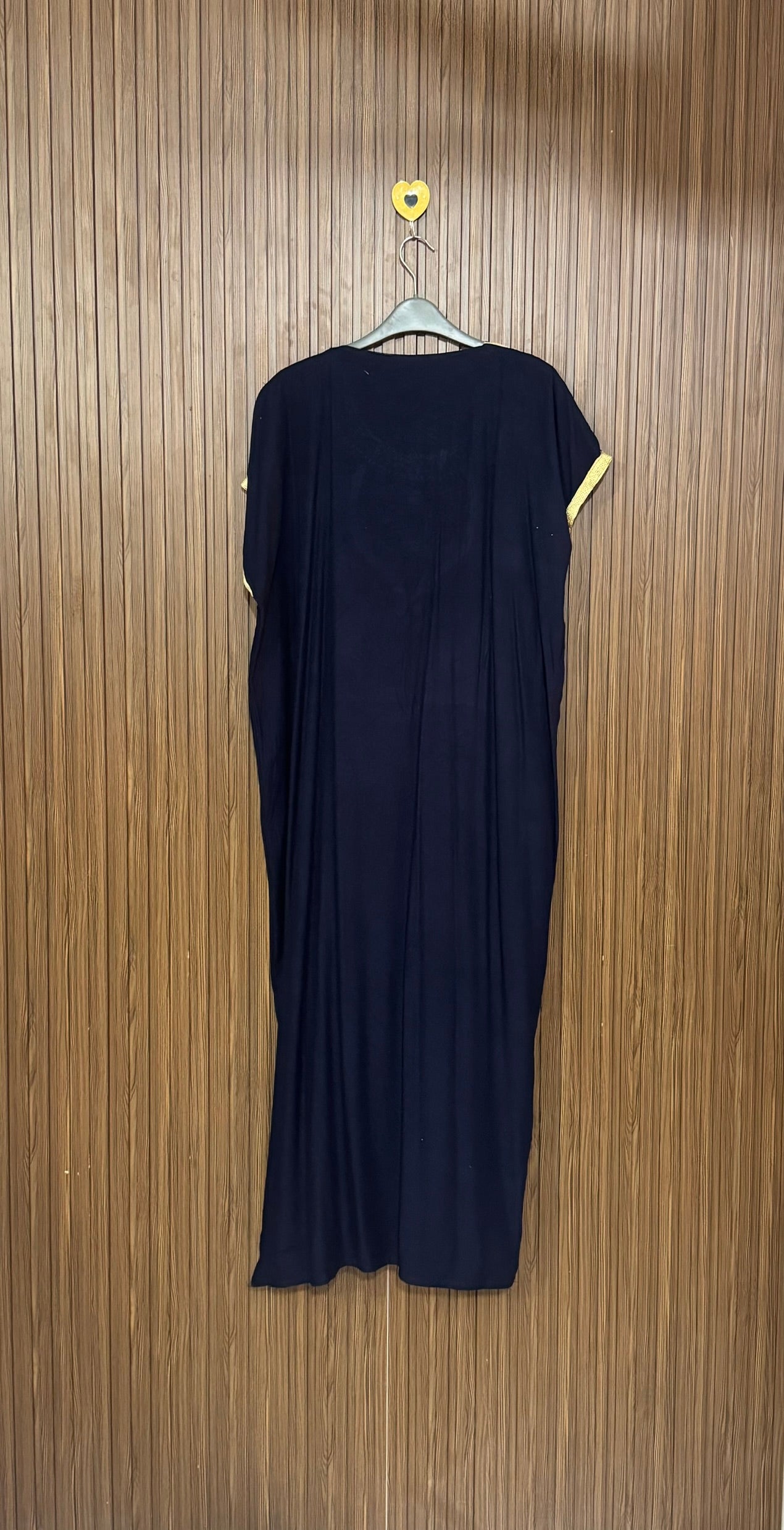 Chest 24 Length 51 Fabric Shifon Gold Accent Top