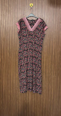 Lace Neck Long Top