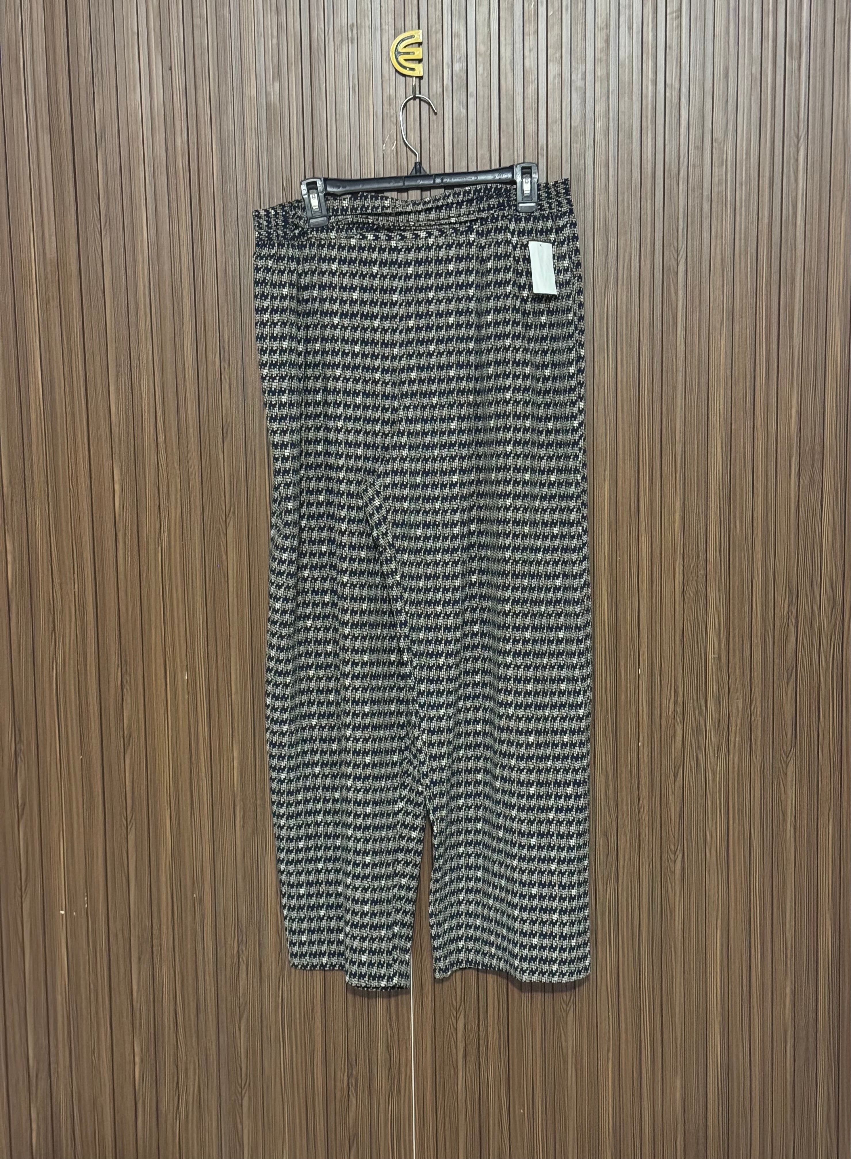 Waist 34 to 38 Length 41 Fabric Shifon Houndstooth