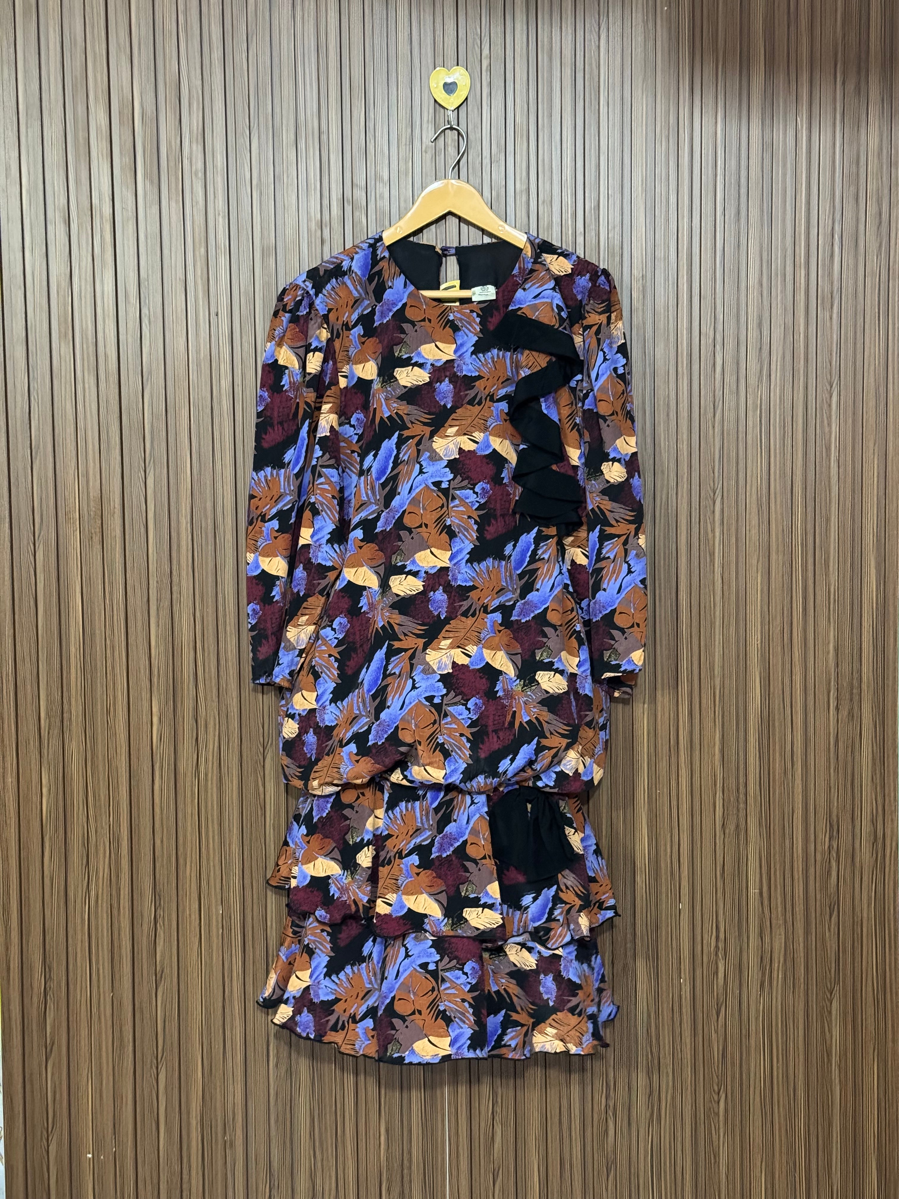 Tiered Chiffon Long Top