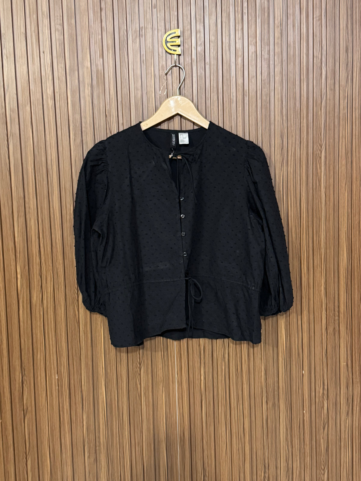 Chest 19 Length 20 Fabric Cotton Button Front Top
