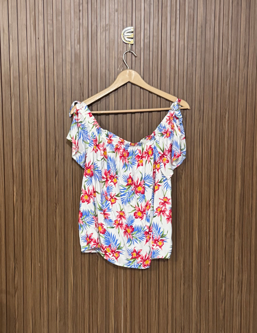 Chest 14 Length 20 Floral Print Top 2
