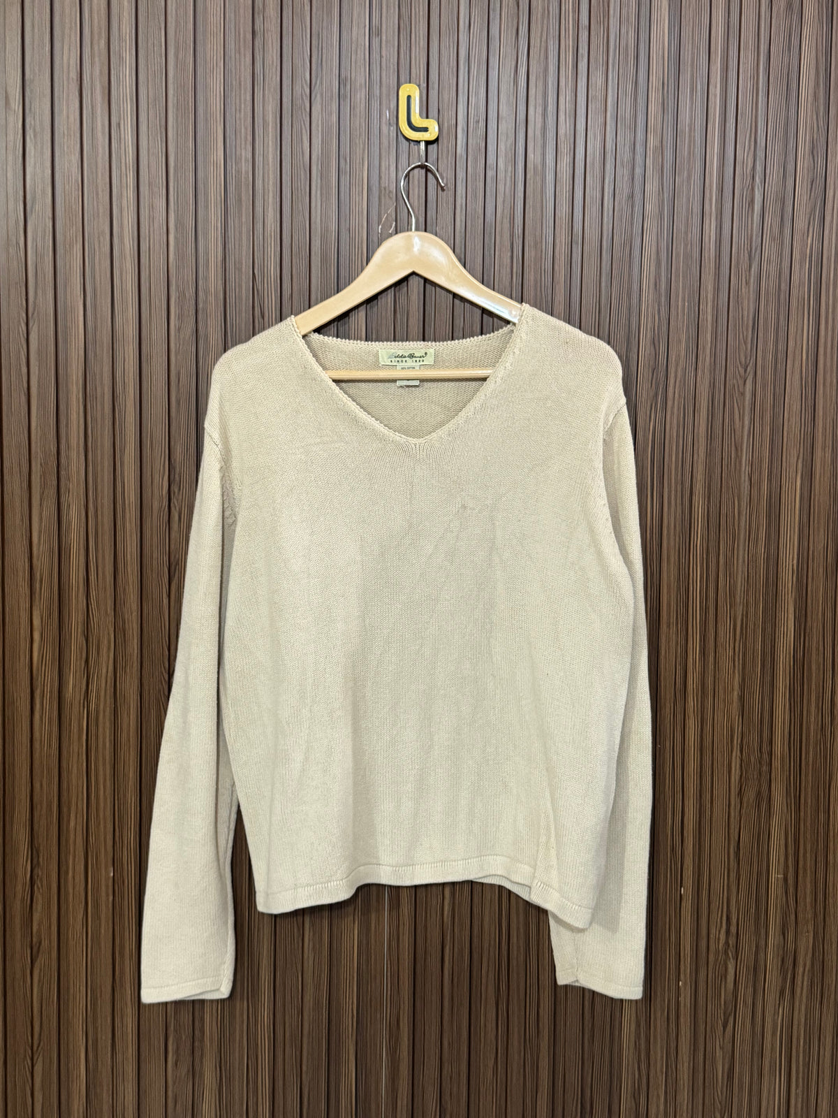 Chest 20 Length 22 Textured Heavy Sweater