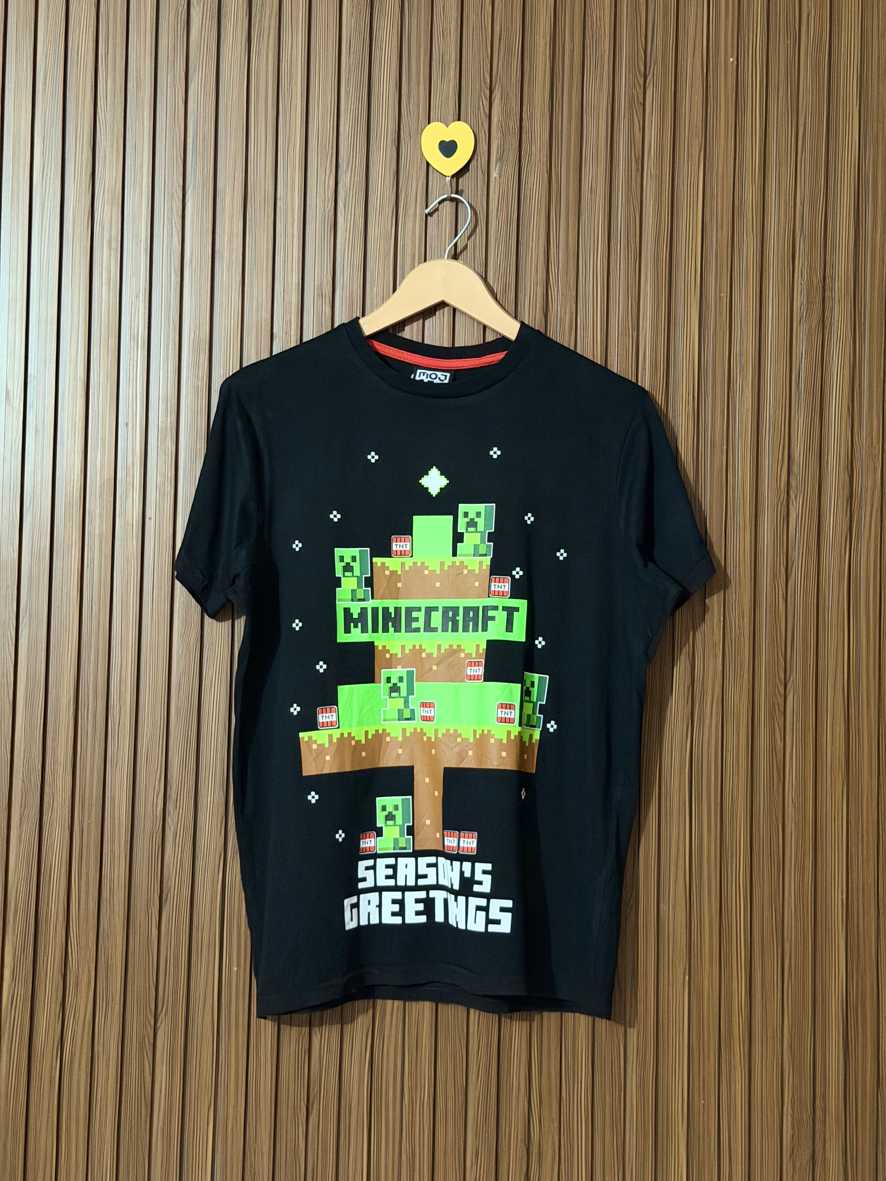 Black Printed T-Shirt