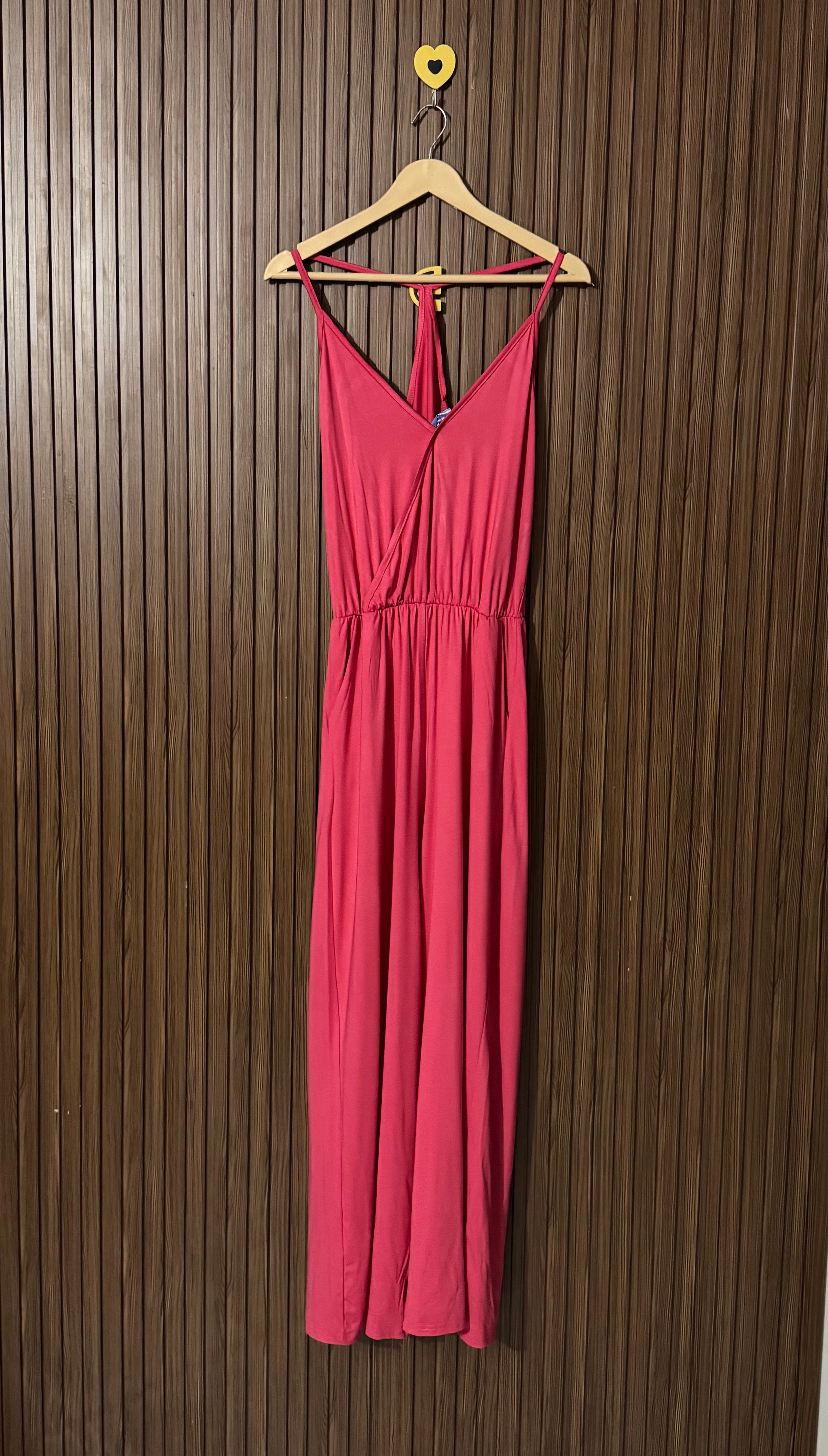 Modern Pink Printed Jumpsuit