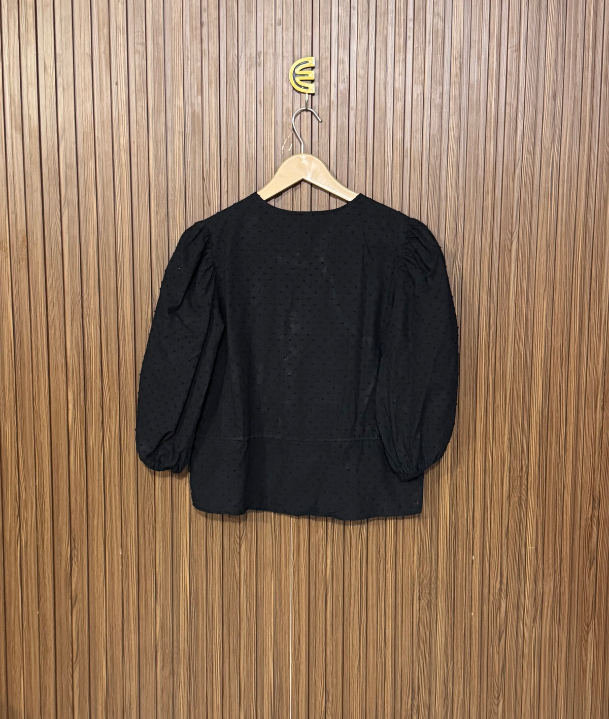 Chest 19 Length 20 Fabric Cotton Button Front Top