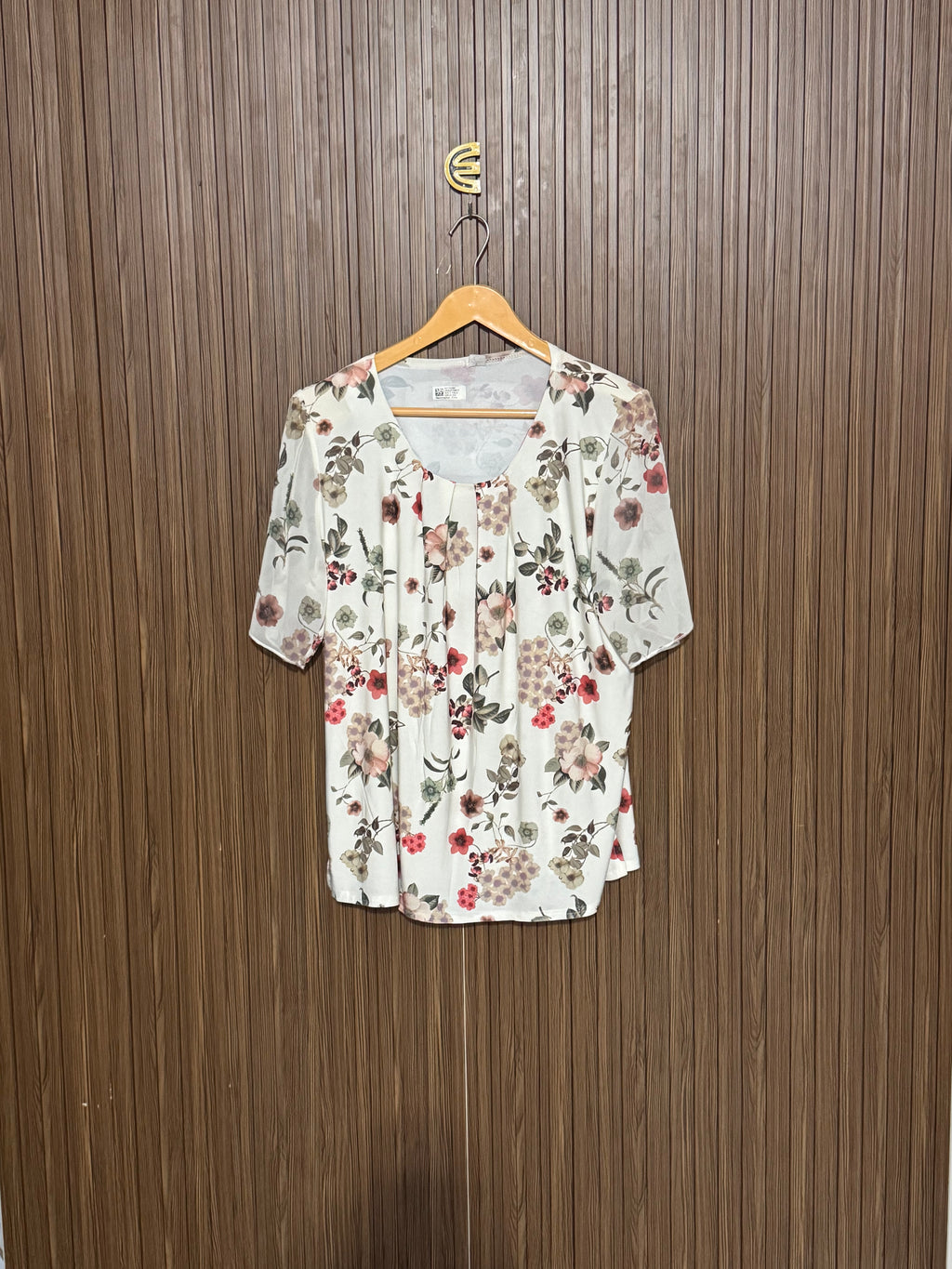 Chest 22 Length 26 fabric silk Easy Half Sleeve
