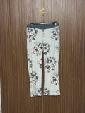 Waist 34 to 40 Length 39 Fabric Shifon Grey Floral