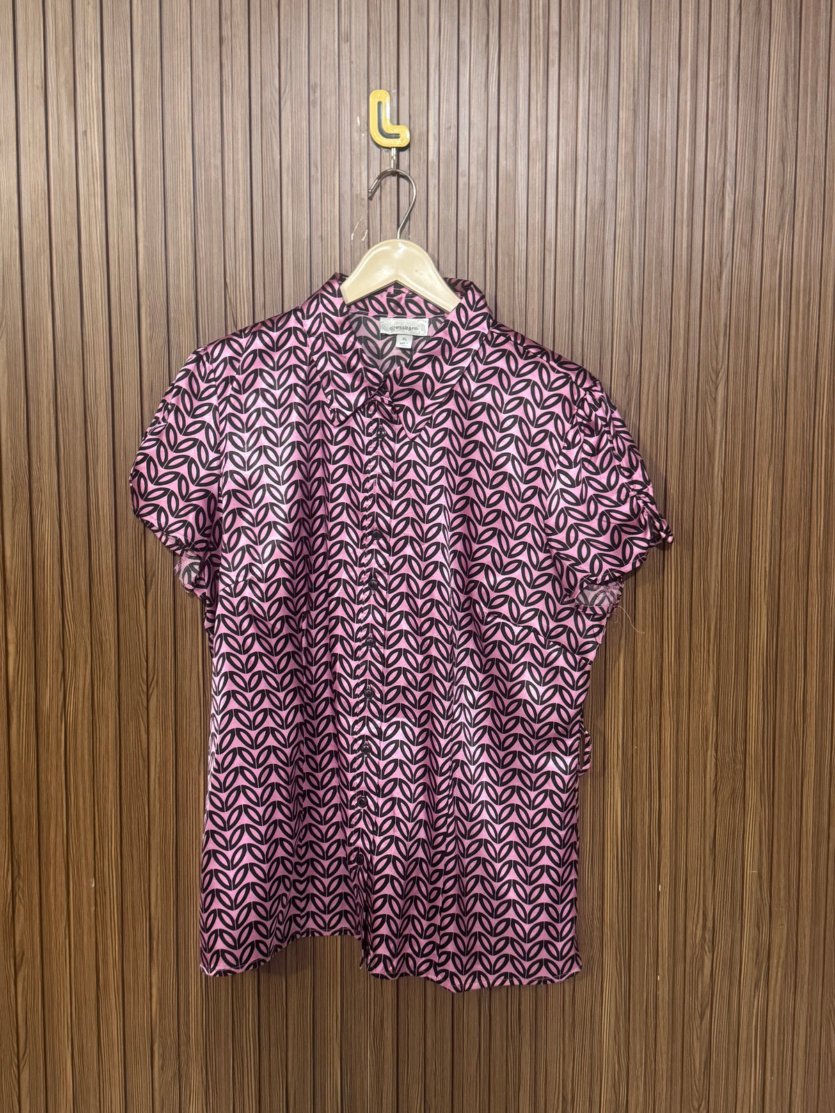 Chest 21 Length 25 Fabric Silk Plain TShirt