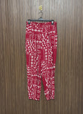 Waist 34 to 36 Length 41 Fabric Linen Red Bandana