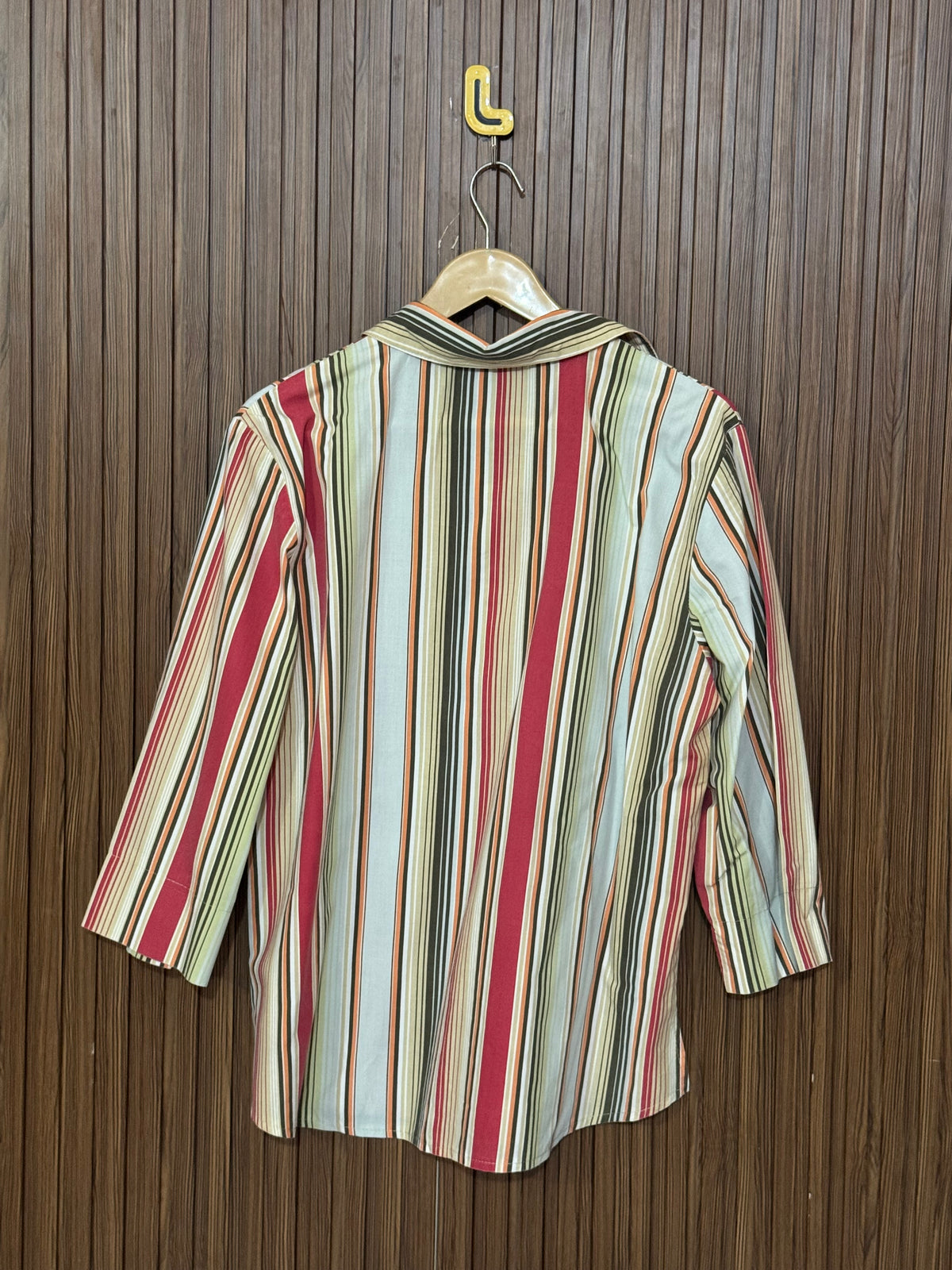 Chest 21 Length 25 Fabric Cotton Button Shirt Full Sleeves