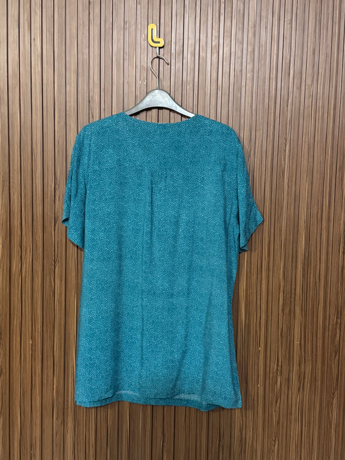 Chest 22 Length 29 Fabric Linen Shifon Party Half Sleeves