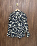 Chest 22 Length 26 Fabric Linen Button Detail Top