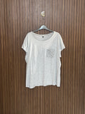 Chest 23 Length 26 Casual Tee