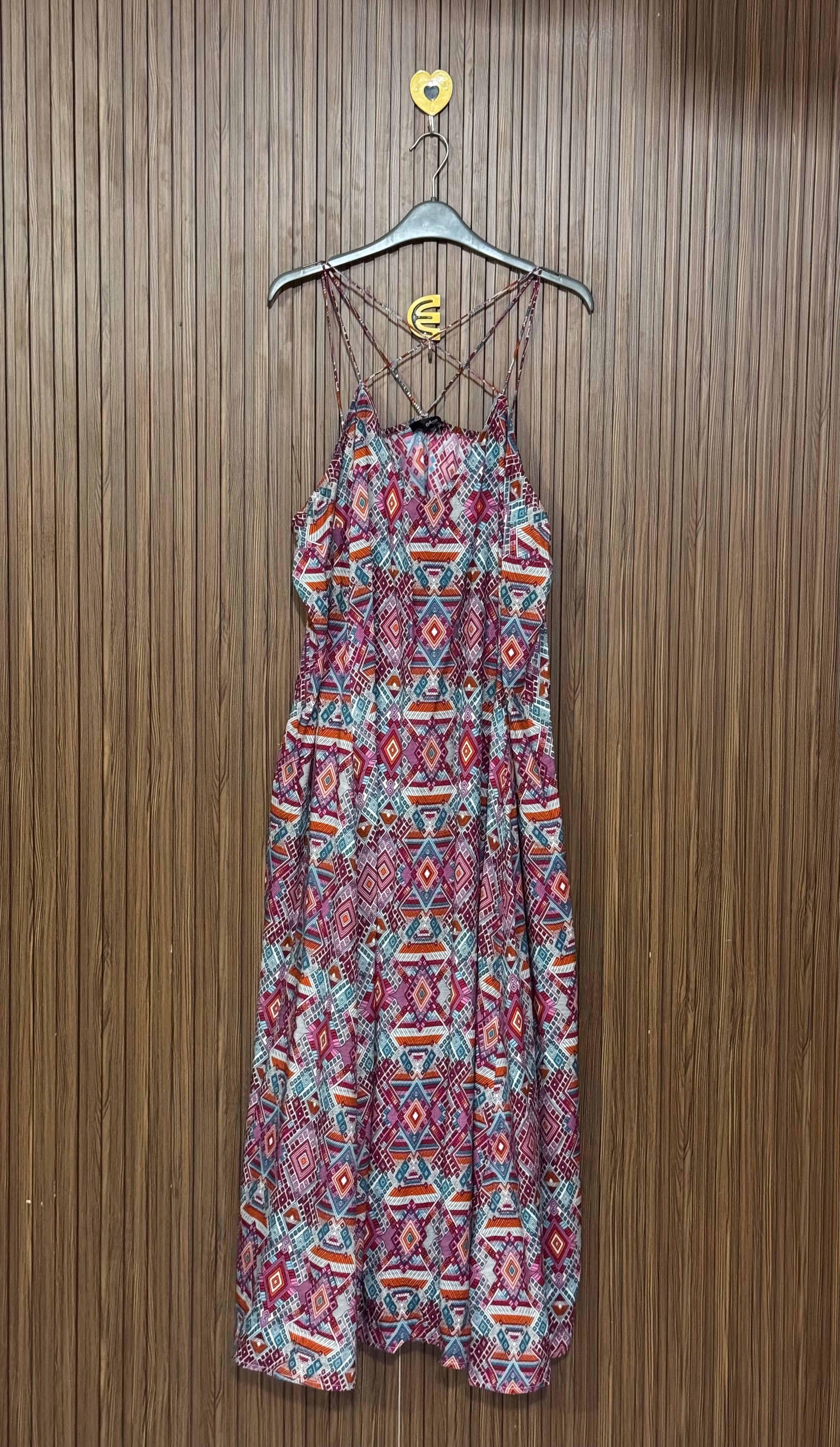 Pink Printed Long Top