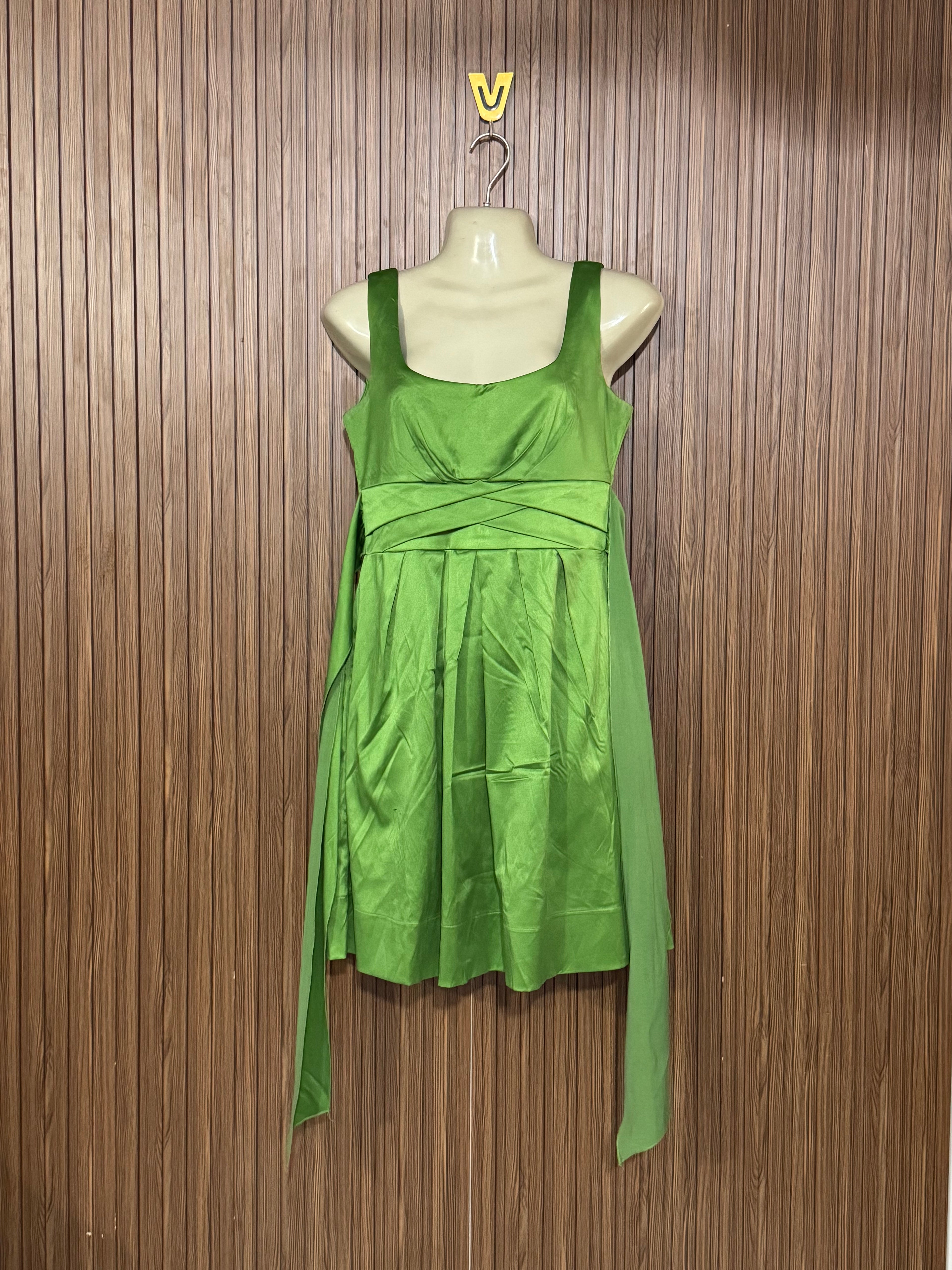 Chest 15 Length 35 Fabric Silk Lime Party
