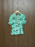 Chest 17 Length 23 fabric shifon Modern Half Sleeve)
