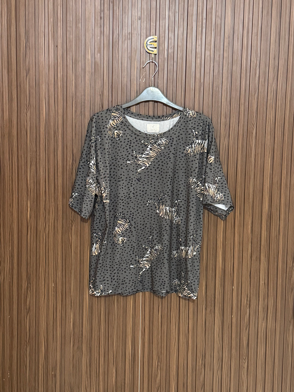 Chest 21 Length 24 Simple Tee