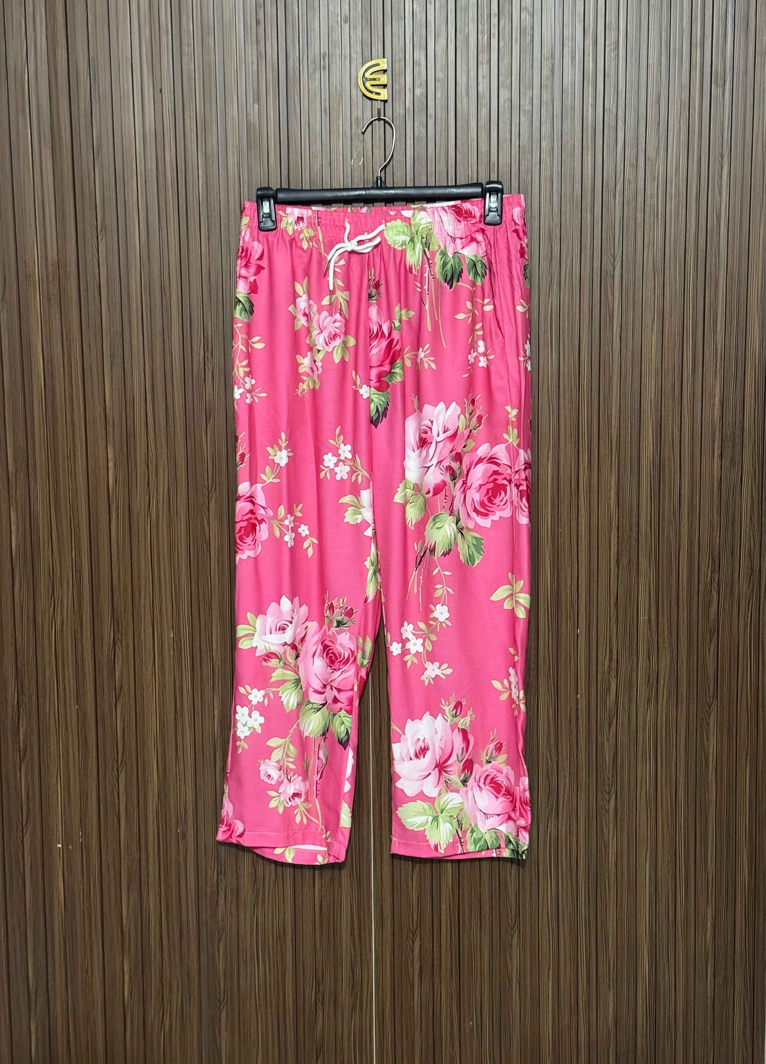 Waist 32 to 36 Length 37 Fabric Shifon Rose Floral