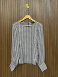 Chest 18 Length 22 Fabric Shifon Check Shirt Full Sleeves