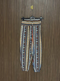 Multicolor Slim Fit Stretch Trousers