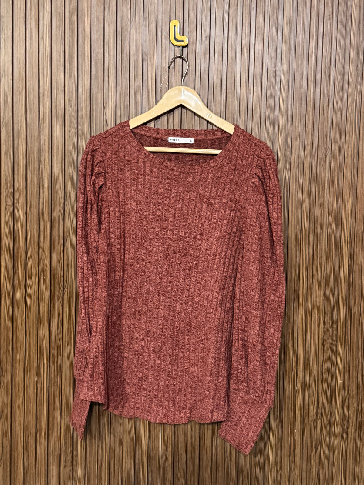 Chest 19 Length 26 Printed Winter Top