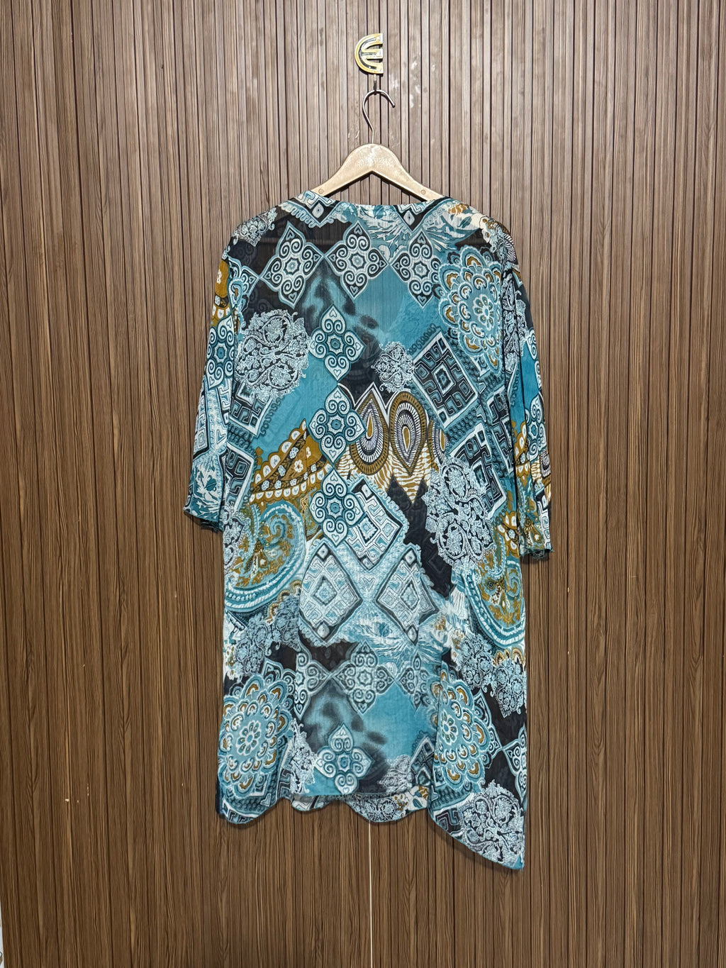 Chest 26 Length 37  fabric shifon Button Half Sleeve