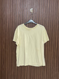 Chest 19 Length 24 Basic Round Shirt