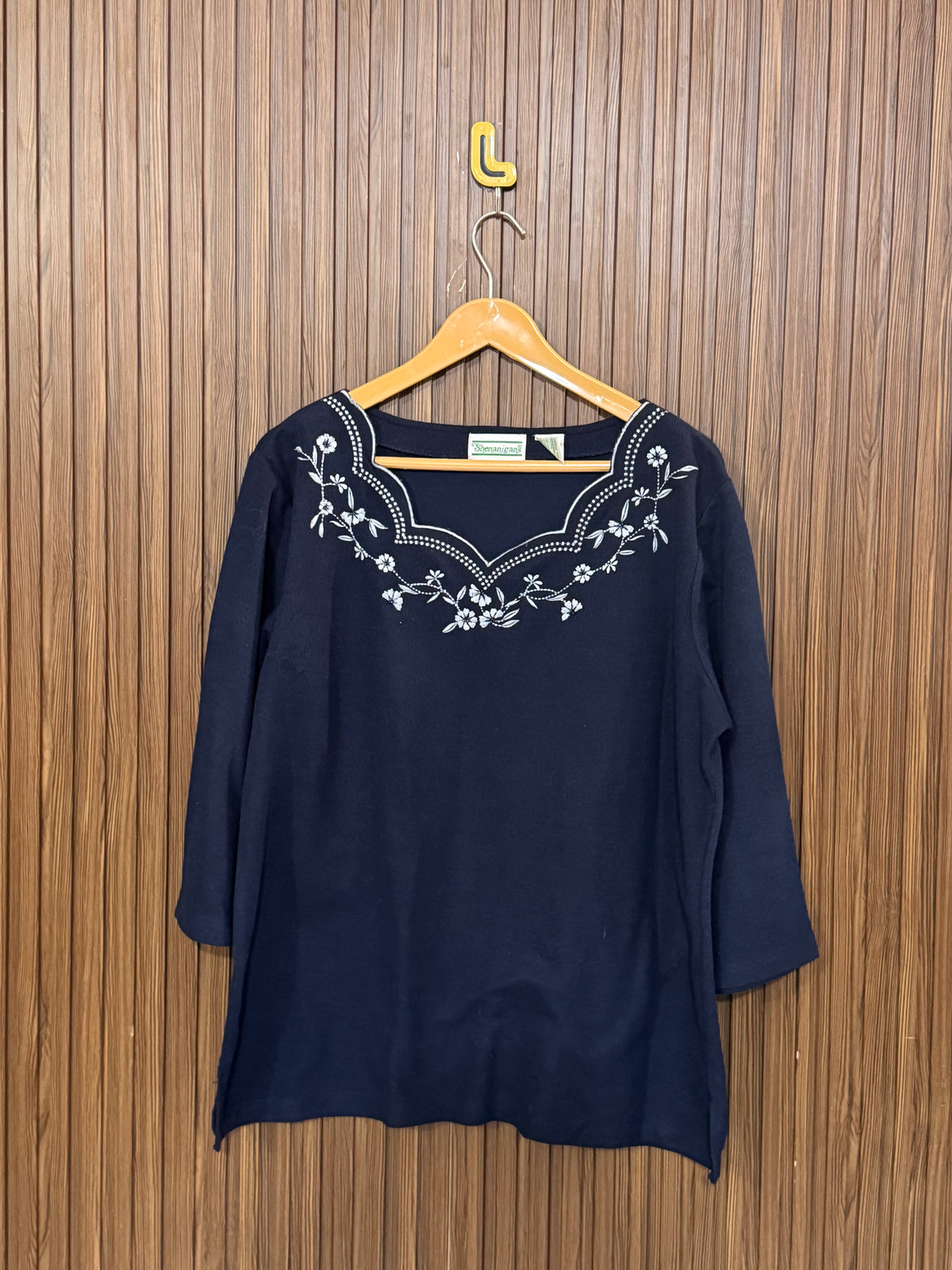 Chest 22 Length 25 Stripe Heavy Sweater