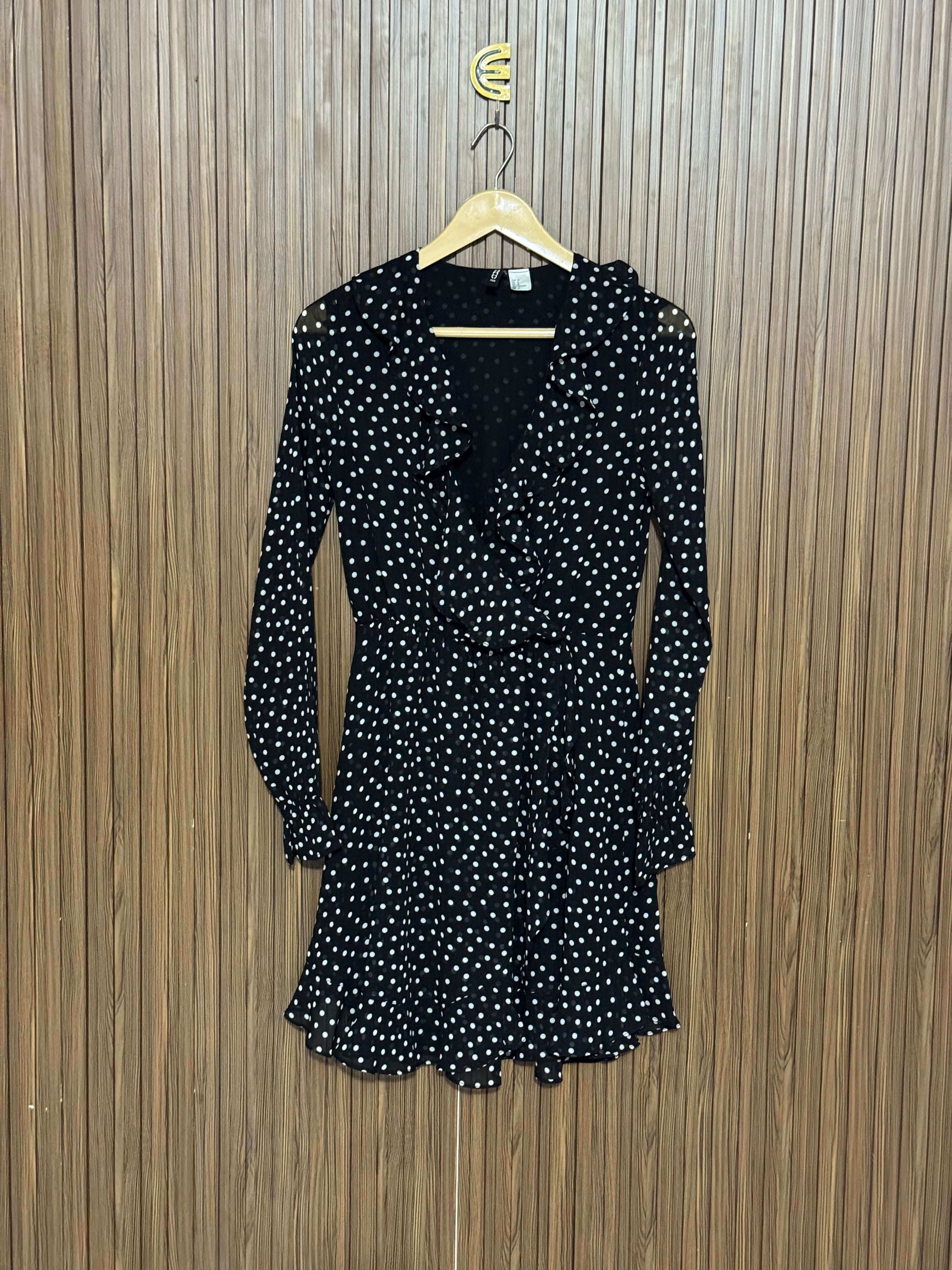Dot Full Sleeve Long Top