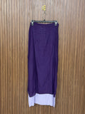 Purple Layered Long Skirt