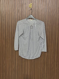 Chest 18 Length 23 Fabric Silk Relaxed Fit Printed Silk Top