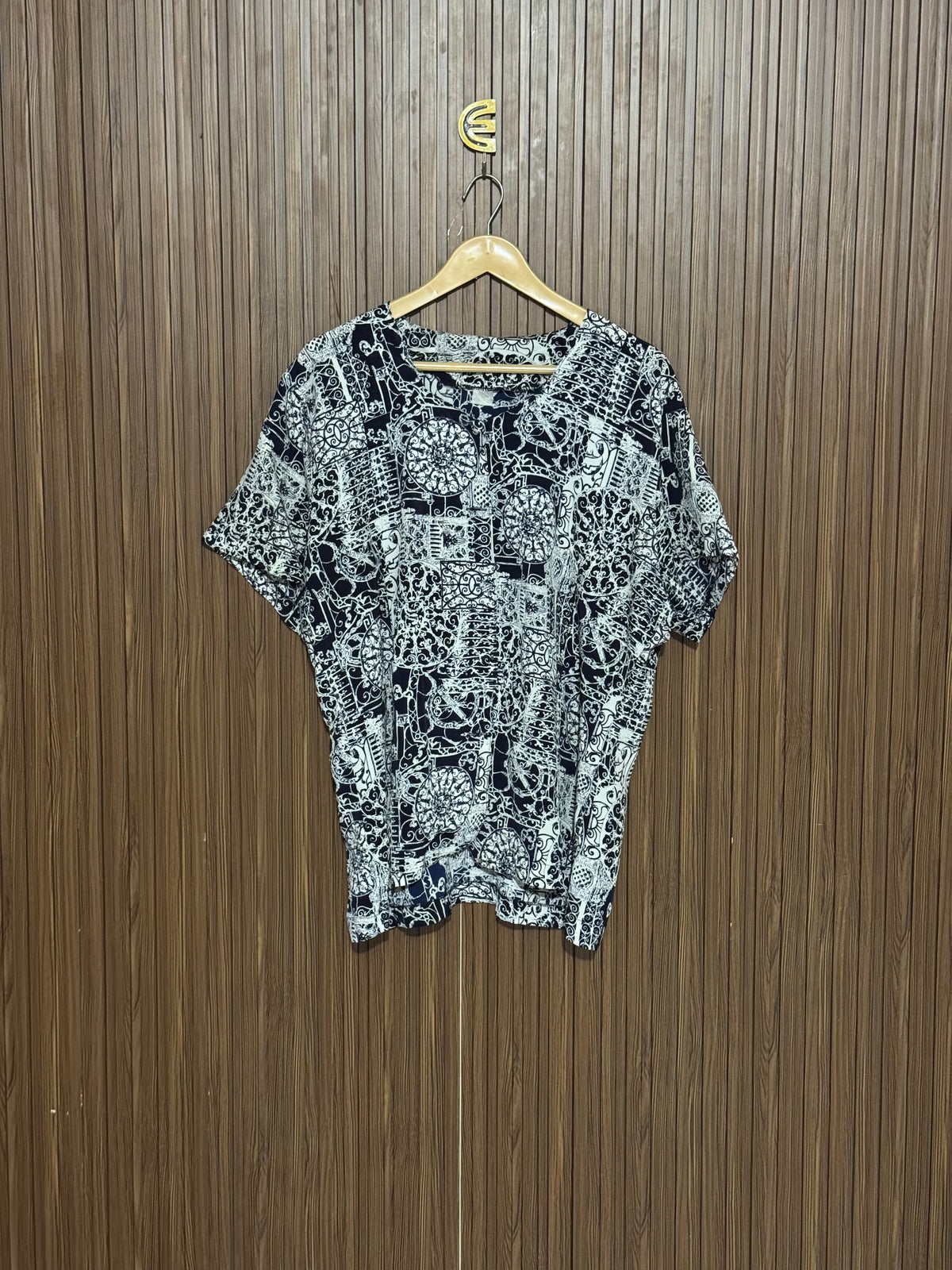 Chest 23 Length 27 fabric silk Trendy Half Sleeve