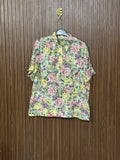 Chest 21 Length 25 Fabric Shifon Flower Print