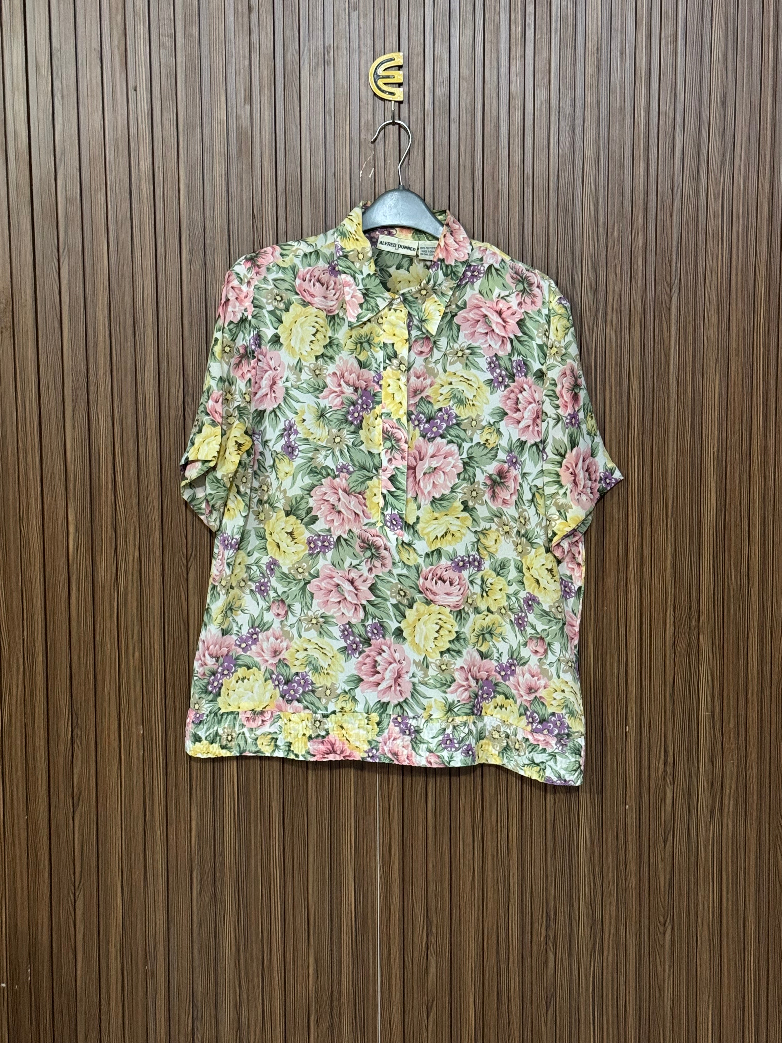 Chest 21 Length 25 Fabric Shifon Flower Print