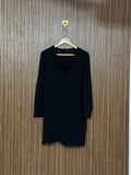 Simple black Long Top