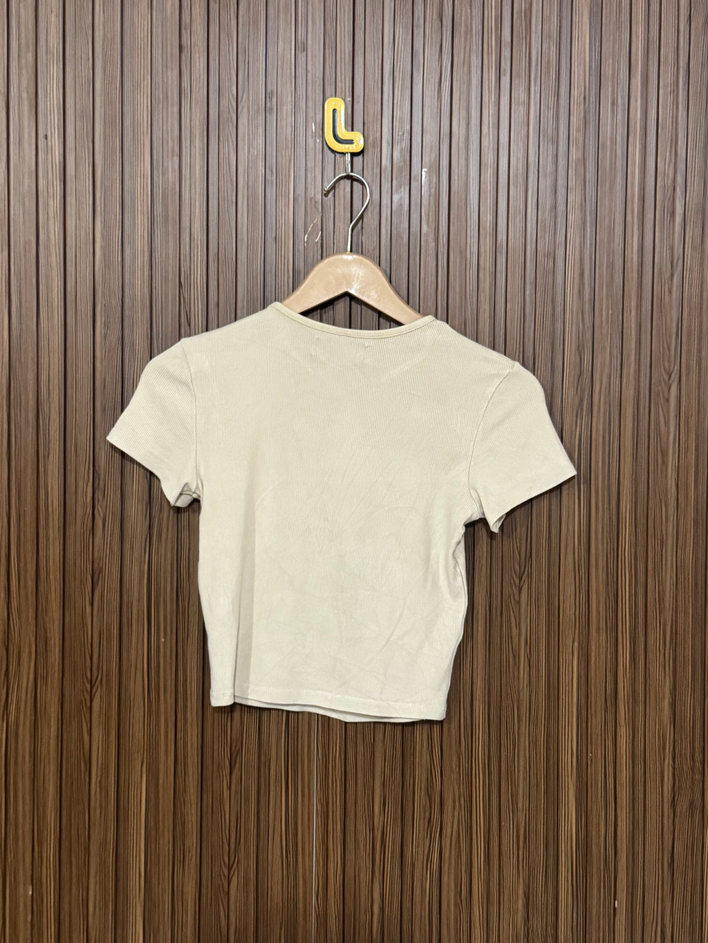 Chest 13 Length 14 Fabric Elastic Trendy Style Crop Top