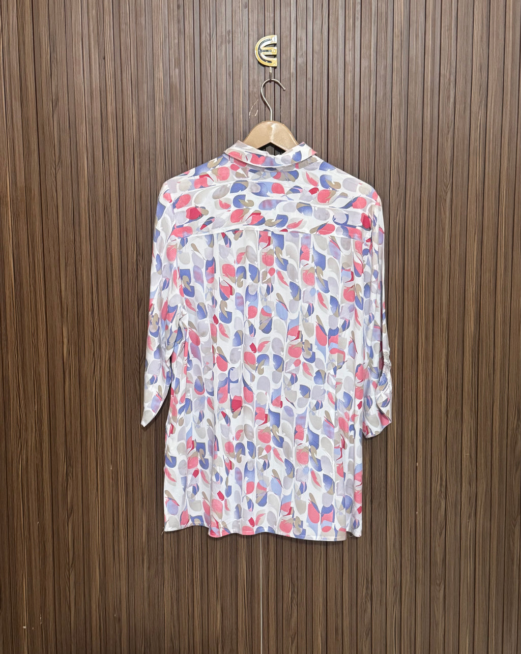 Chest 22 Length 27 Fabric Silk Stylish Button Top