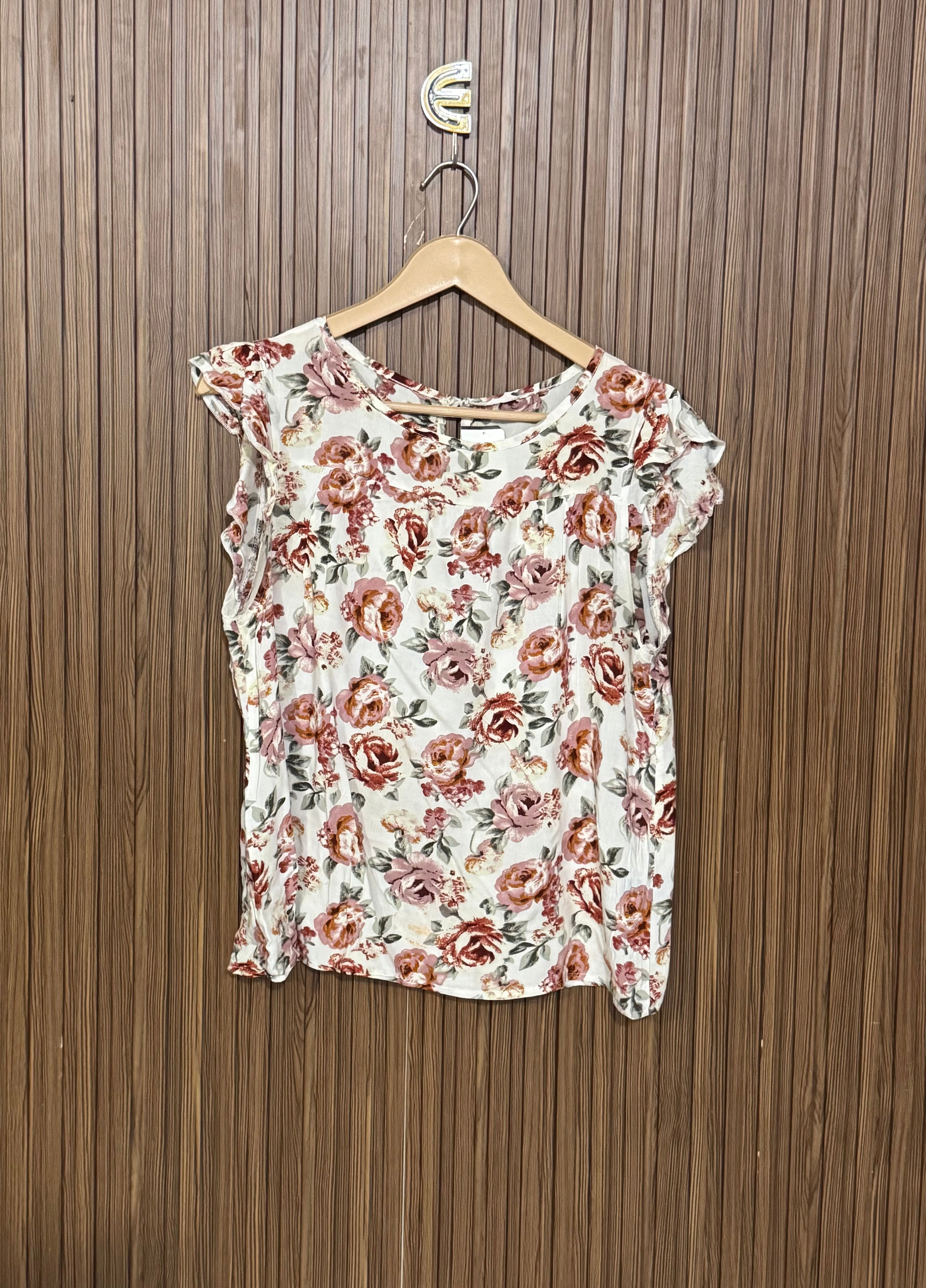 Chest 18 Length 21 Fabric Linen Casual Sleeveless