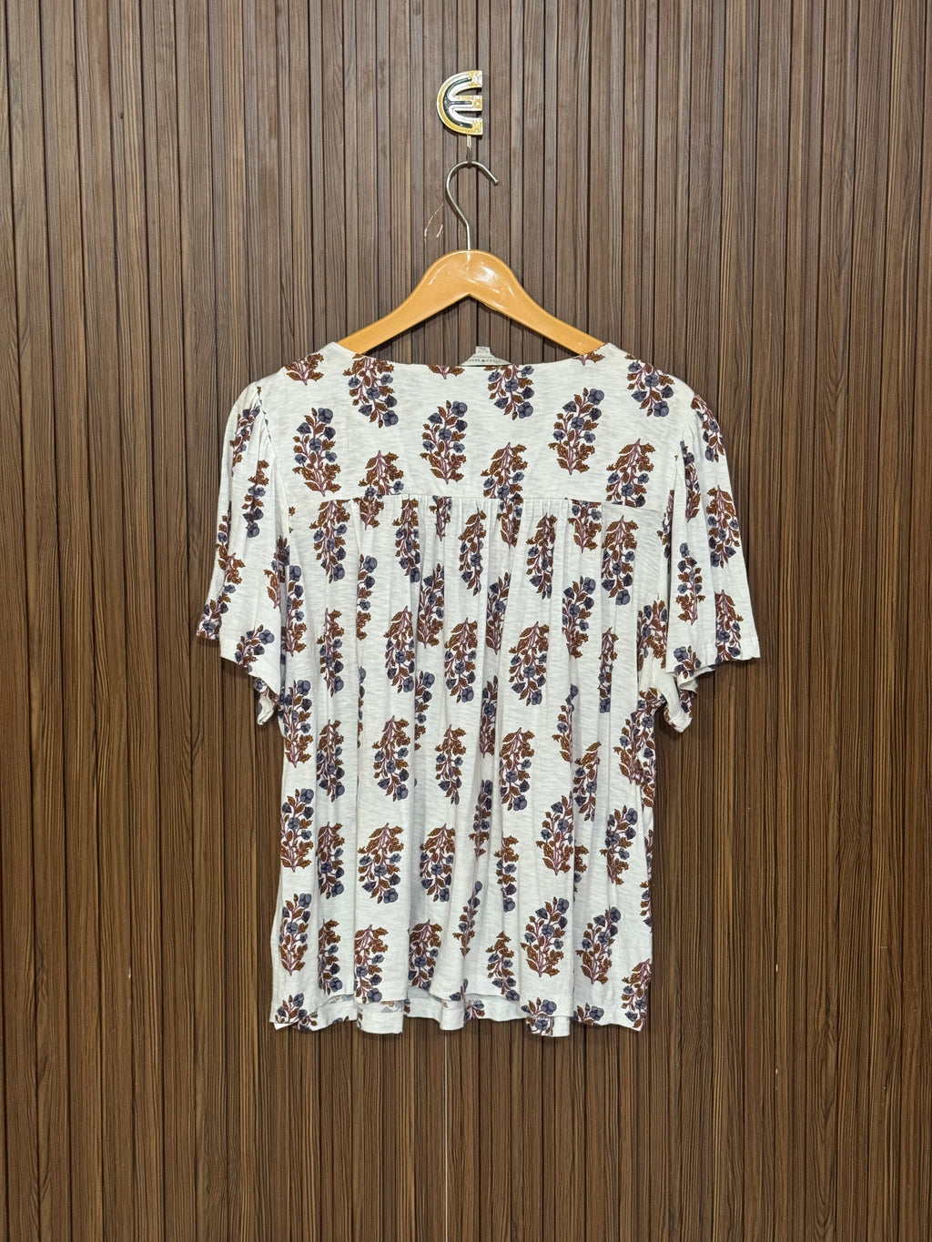 Chest 25 Length 24 Fabric linen Fresh Half Sleeve 2