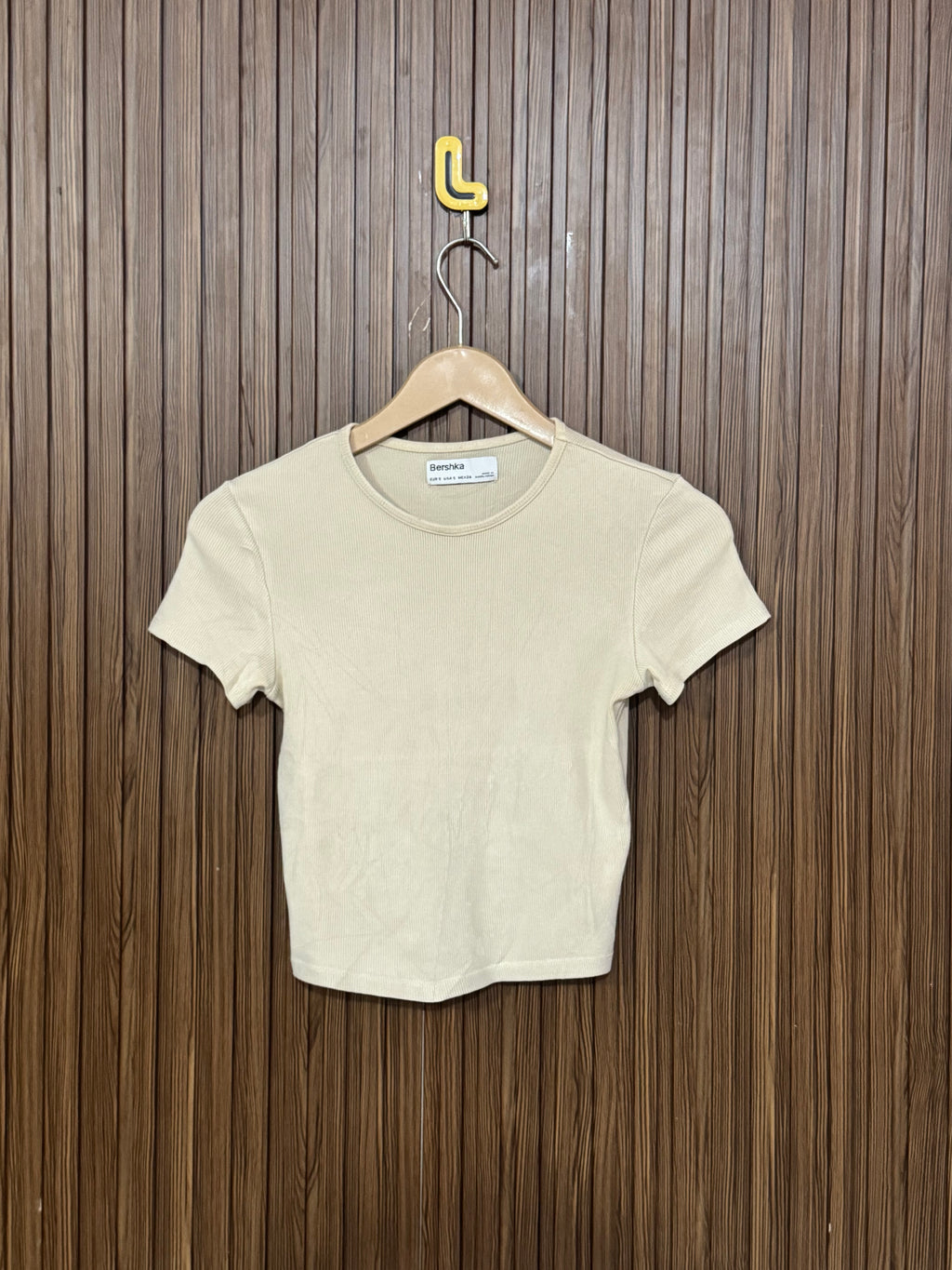 Chest 13 Length 14 Fabric Elastic Trendy Style Crop Top