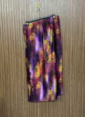 Waist 30 to 36 Length 38 Fabric silk Printed Mini Skirt