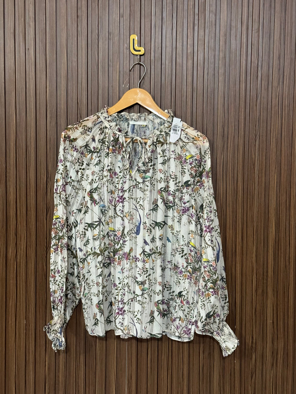 Chest 23 Length 24 Fabric Shifon Casual Shirt Full Sleeves