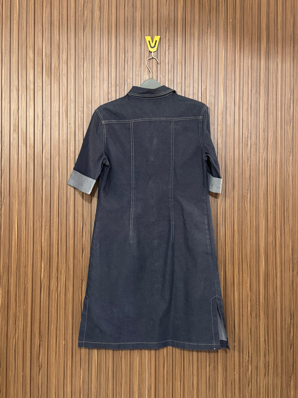 Chest 17 Length 34 Fabric Denim Simple Wear