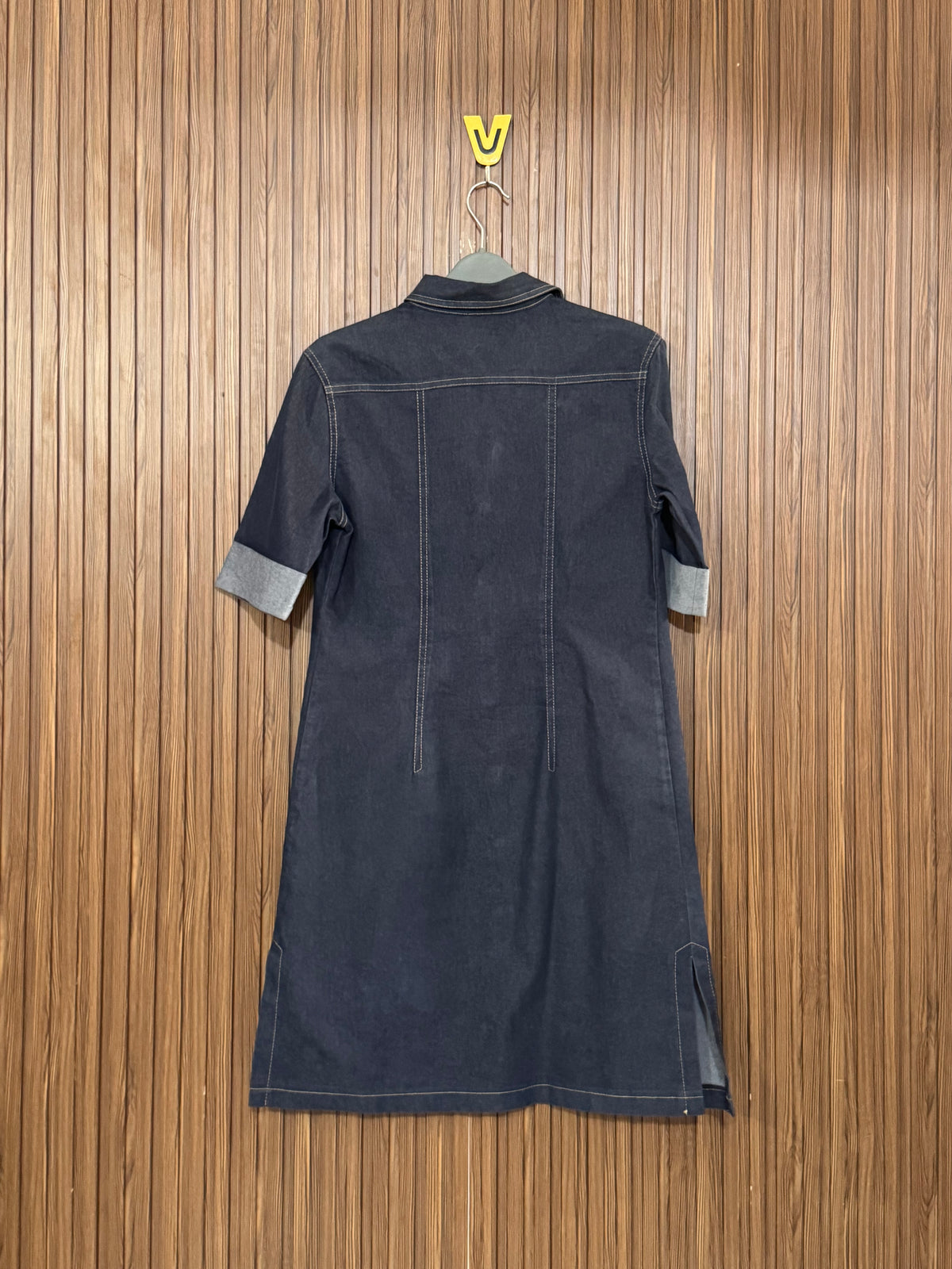 Chest 17 Length 34 Fabric Denim Simple Wear