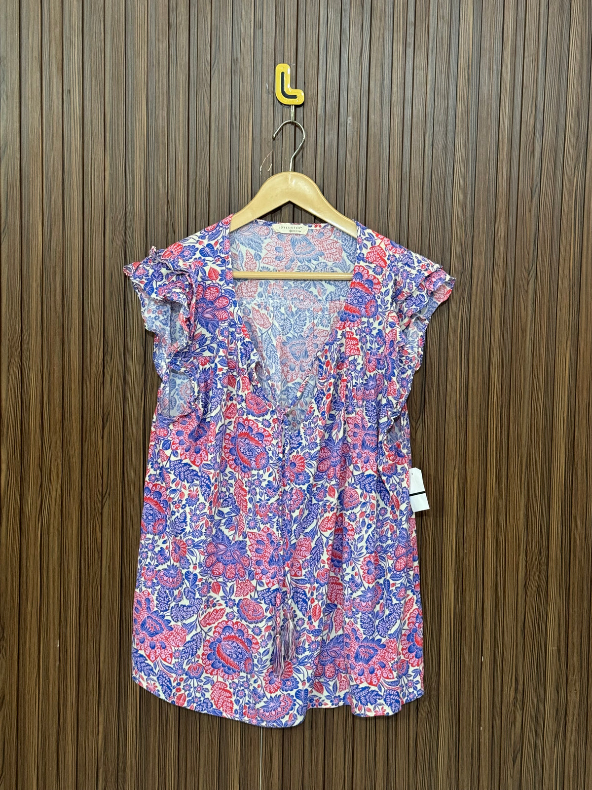 Chest 22 Length 24 Fabric Silk Shifon Loose Sleeveless