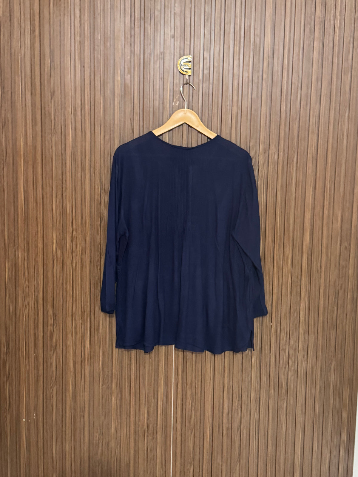 Chest 23 Length 26 Fabric Shifon Stretch Knit Top