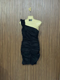 Chest 13 Length 32 Fabric Silk One Shoulder