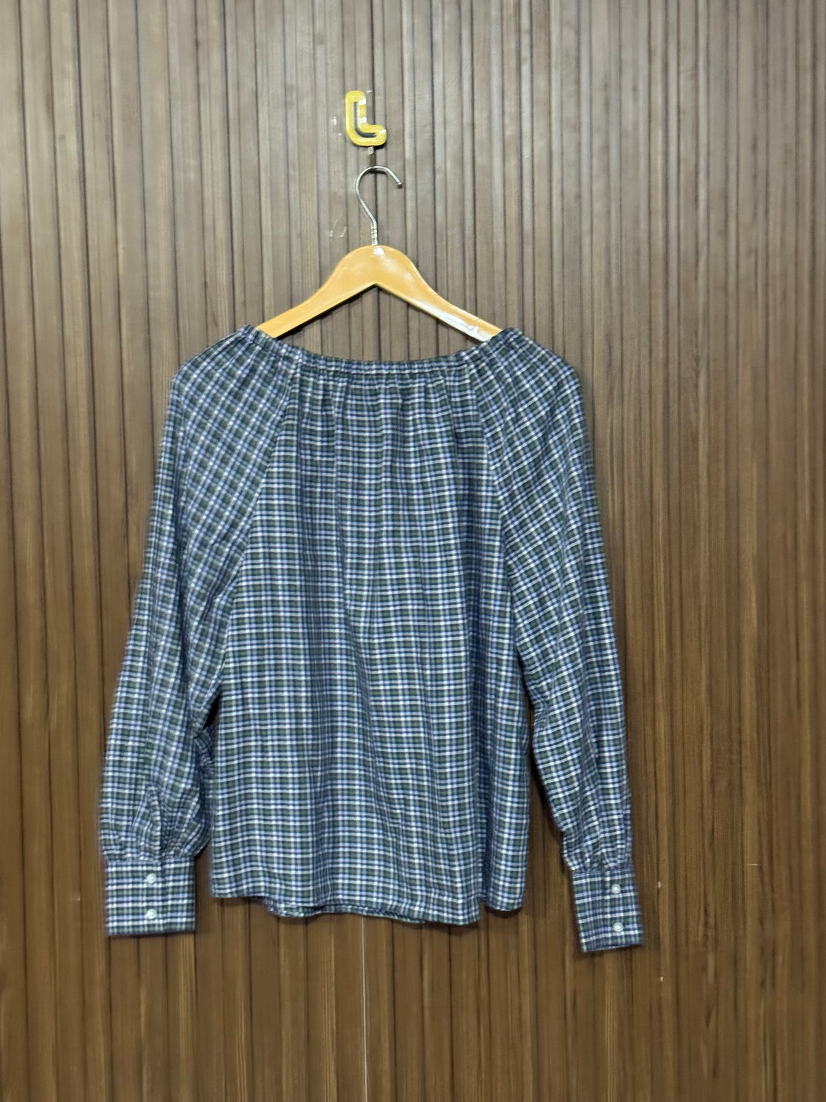Chest 18 Length 23 Fabric Silk Blue Full Sleeves
