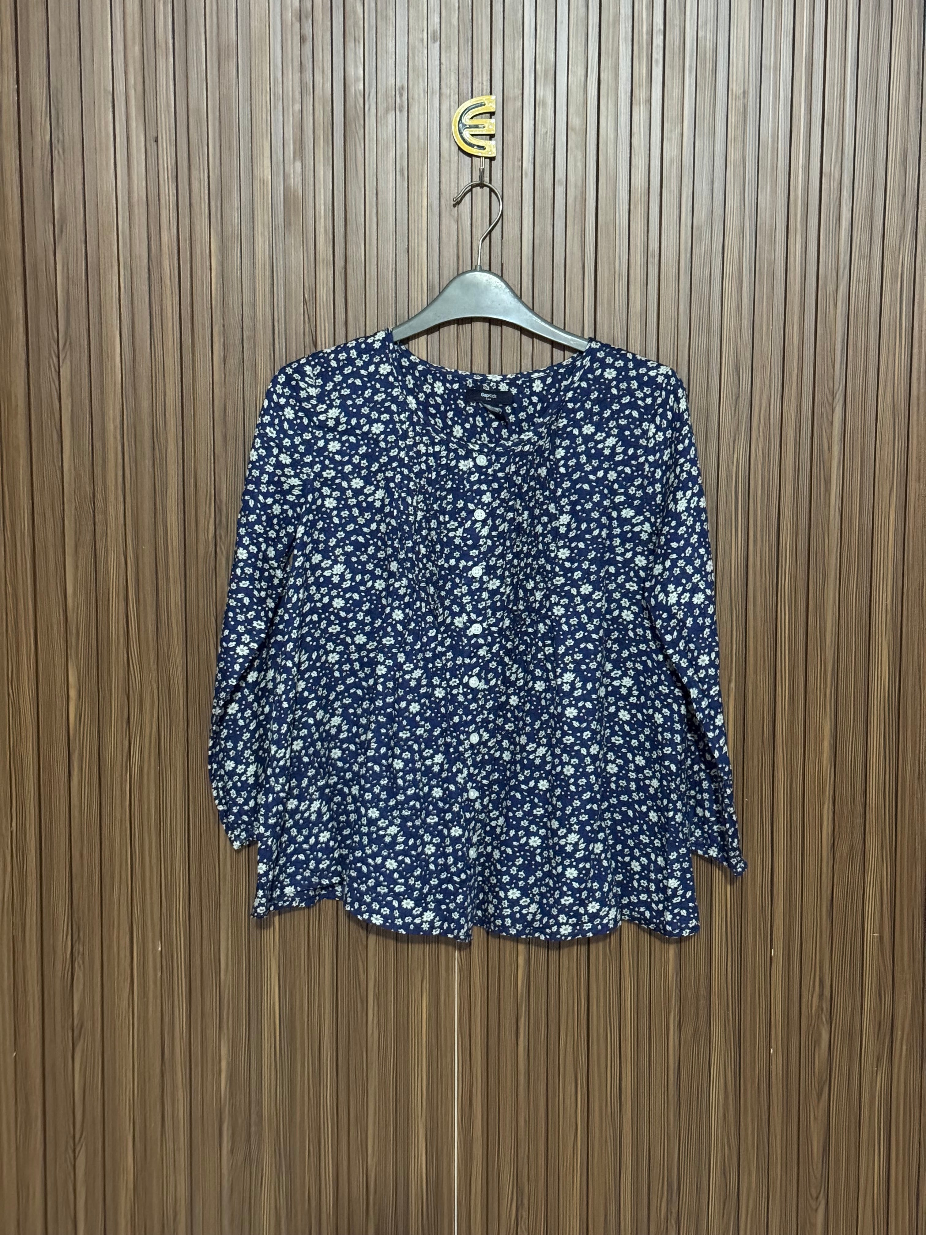 Chest 18 Length 21 Fabric Nylon Chic Floral Printed Top